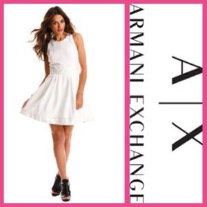 White AX Mini Dress