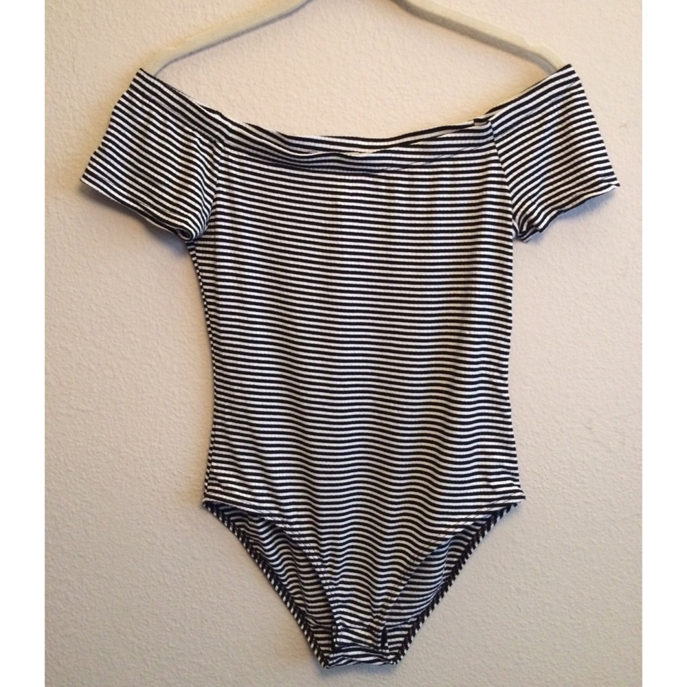 Off the shoulder body suit