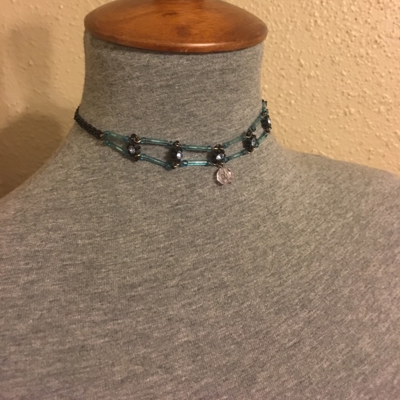 Blue chocker - Picture 2 of 4