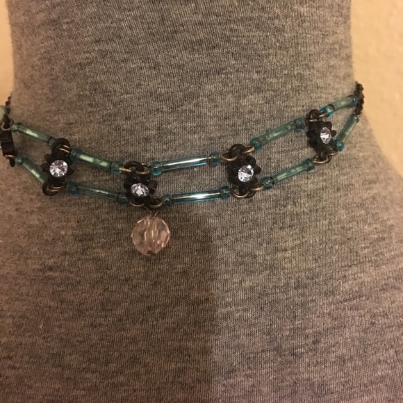 Blue chocker - Picture 4 of 4