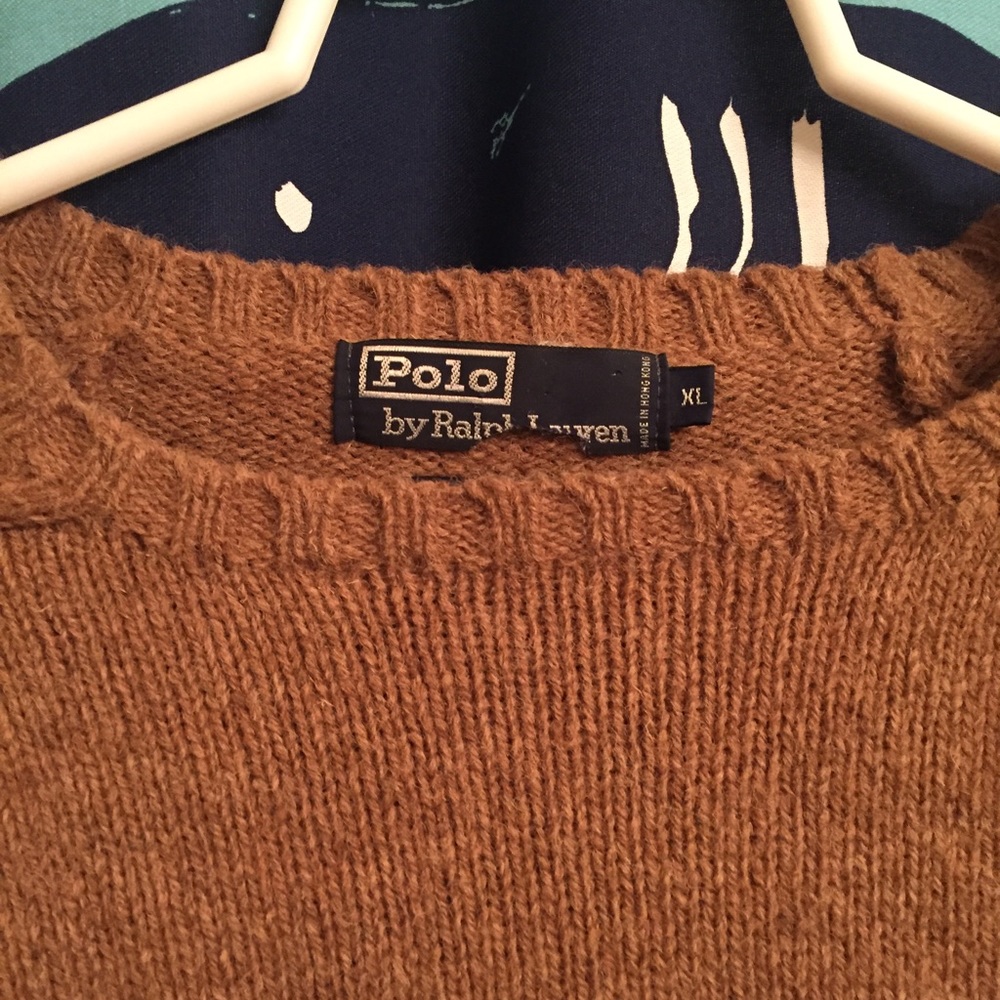 Men's Polo wool sweater