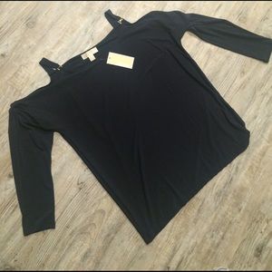 Micheal Kors Cold Shoulder Top
