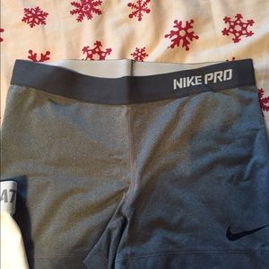 Nike Pro compression Spandex. Grey. Size M