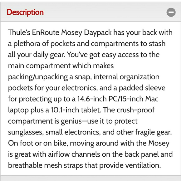 Thule backpack - Picture 7 of 7