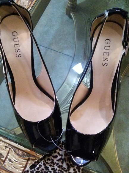 Guess Shoes - Guess open toe pumps
