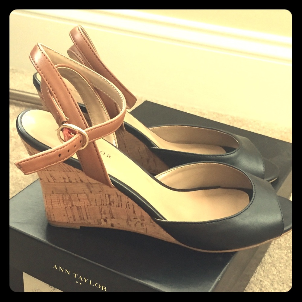 Peep Toe Wedge Sandal