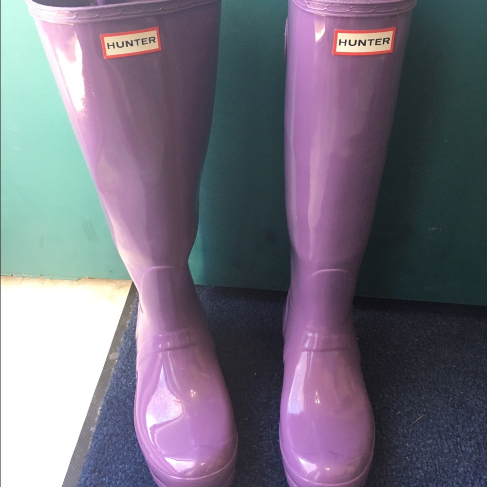Lavender Hunter Rainboots