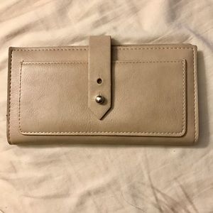 Forever 21 Tan/Creme Leather Wallet