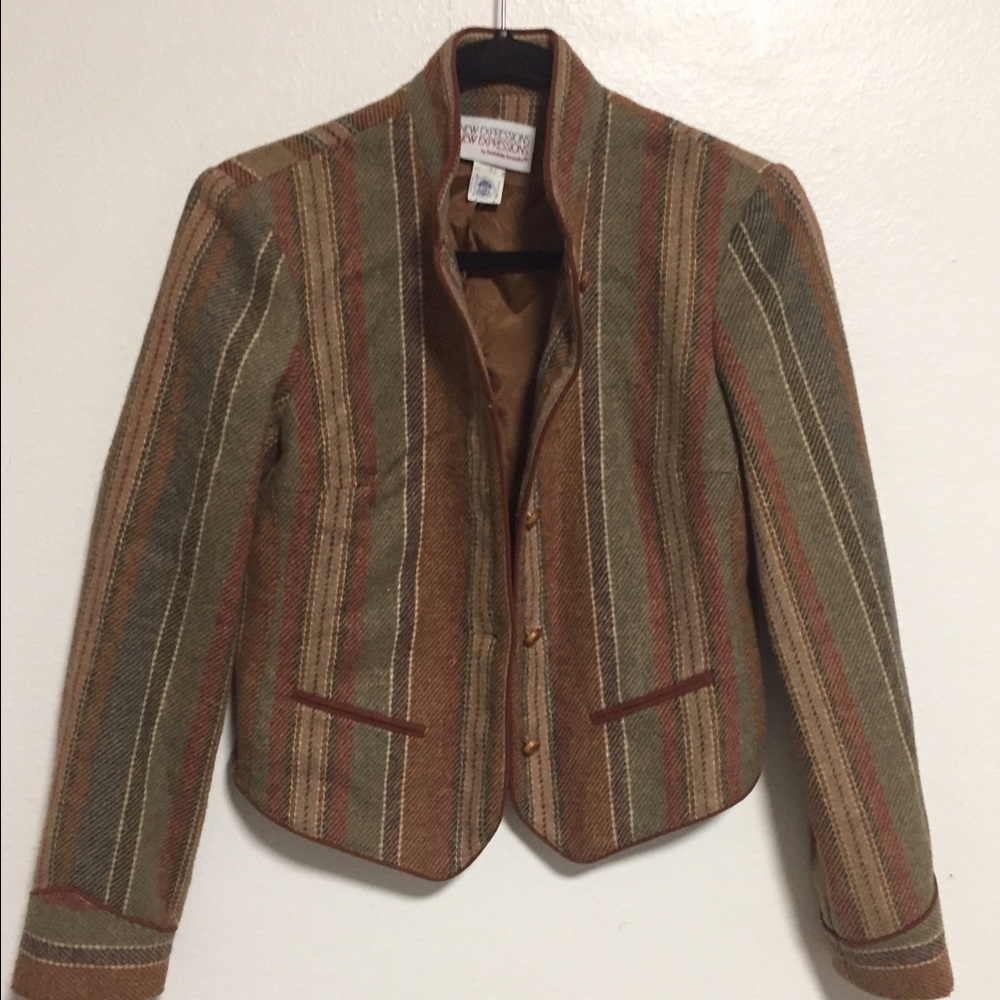 Vintage tweed blazer