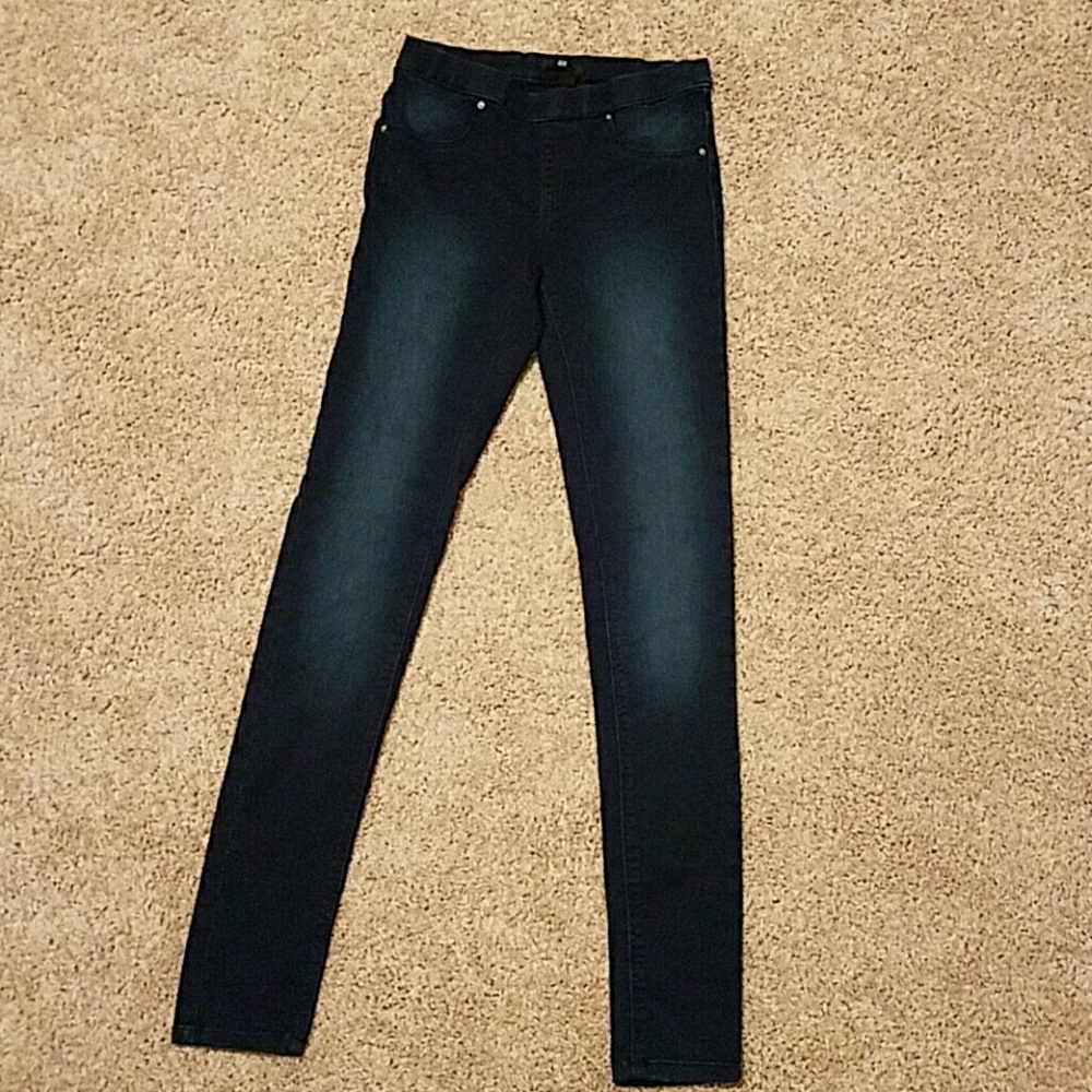 Denim jeggings