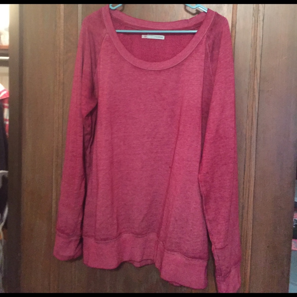 Burgundy Maurice's sweatshirt