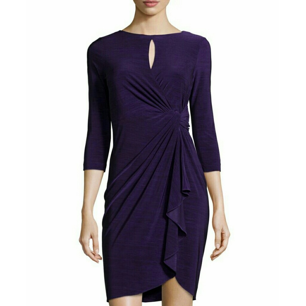 NWT Purple Catherine Malandrino Dress 10