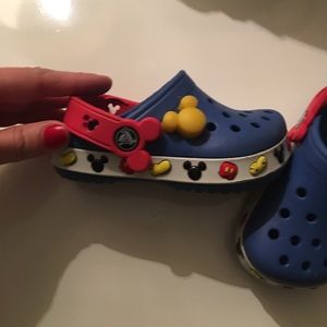 Authentic Disneyland toddler crocs