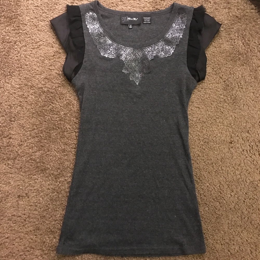 MissMe Embellished Tee
