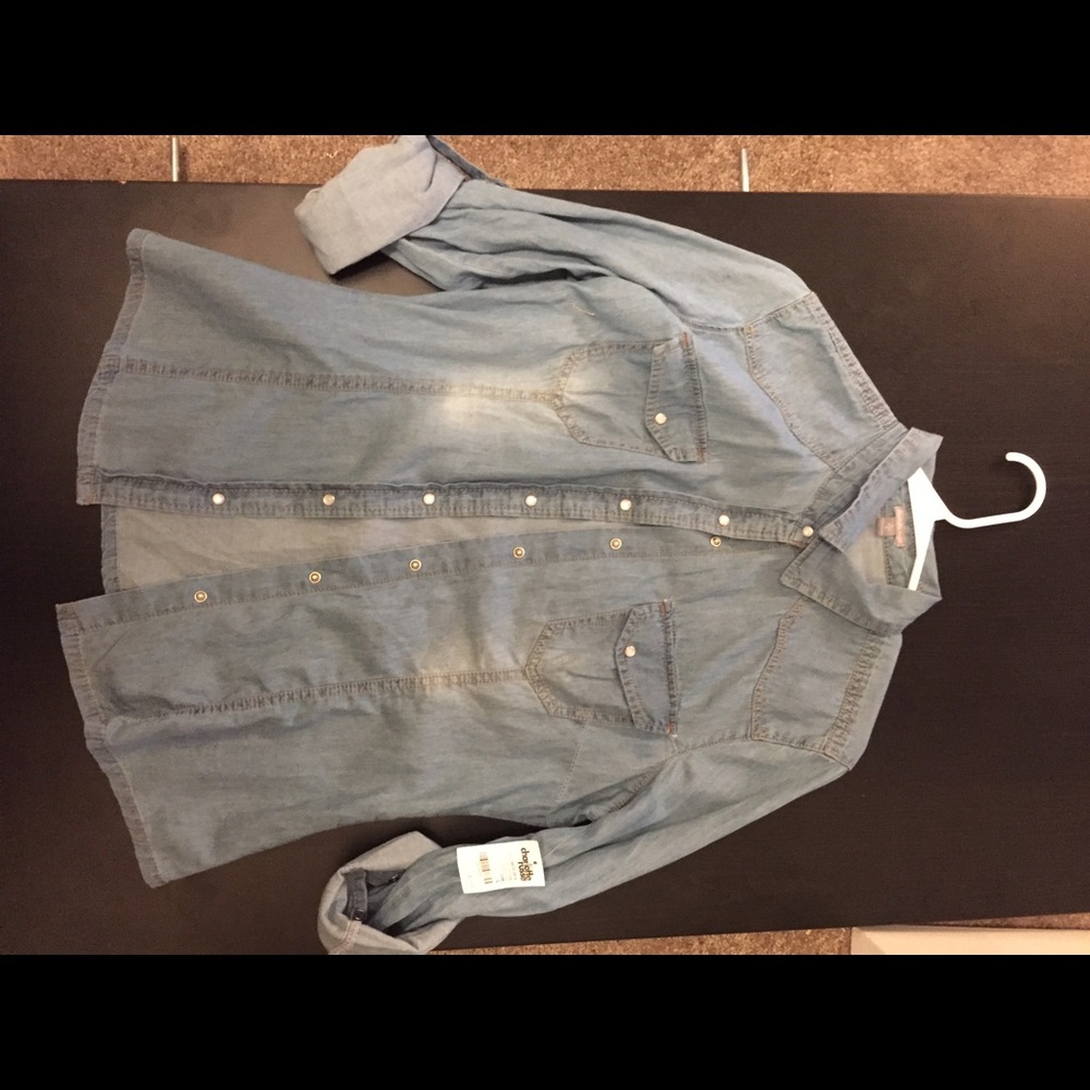 Denim Button Up Shirt