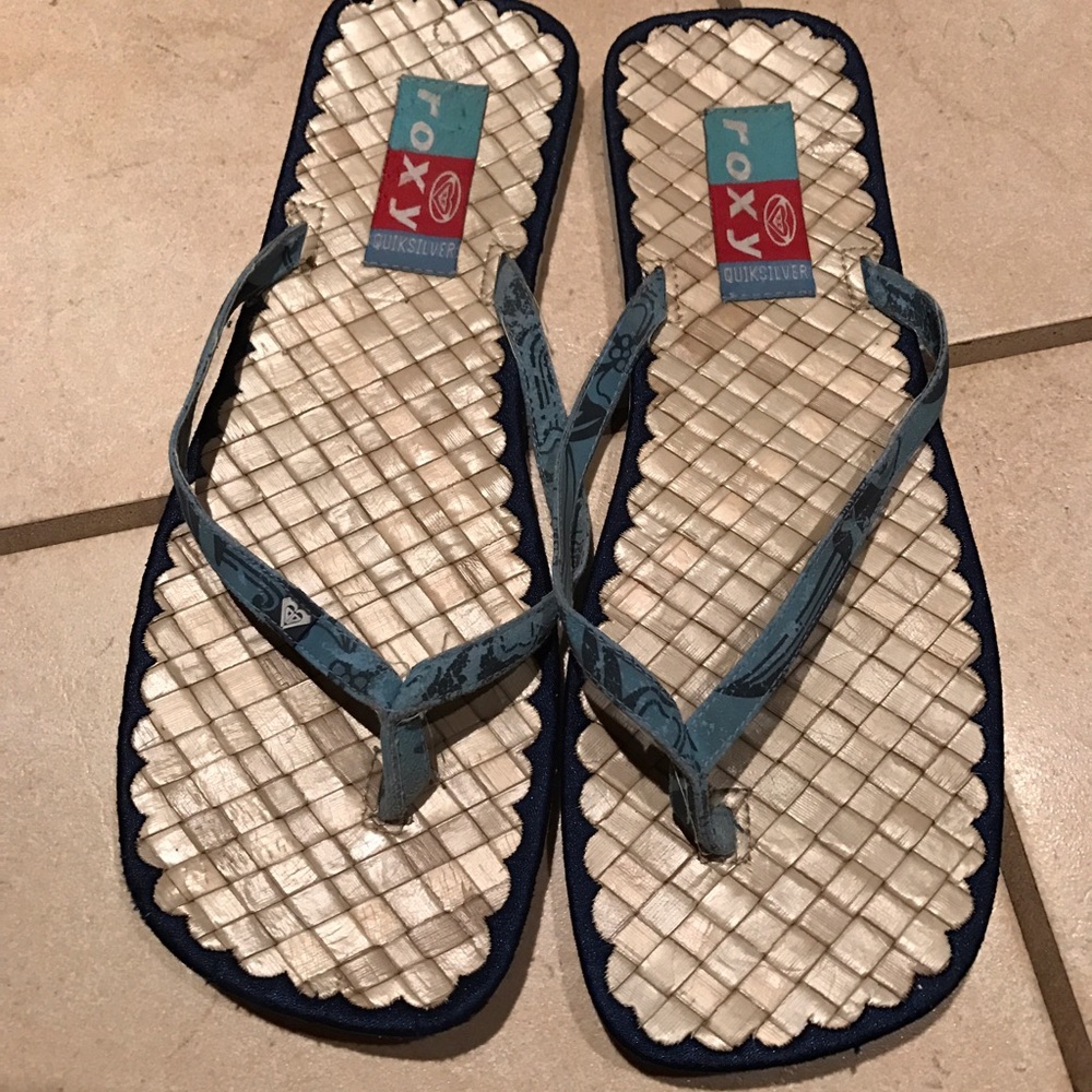 Roxy flip-flops size 10