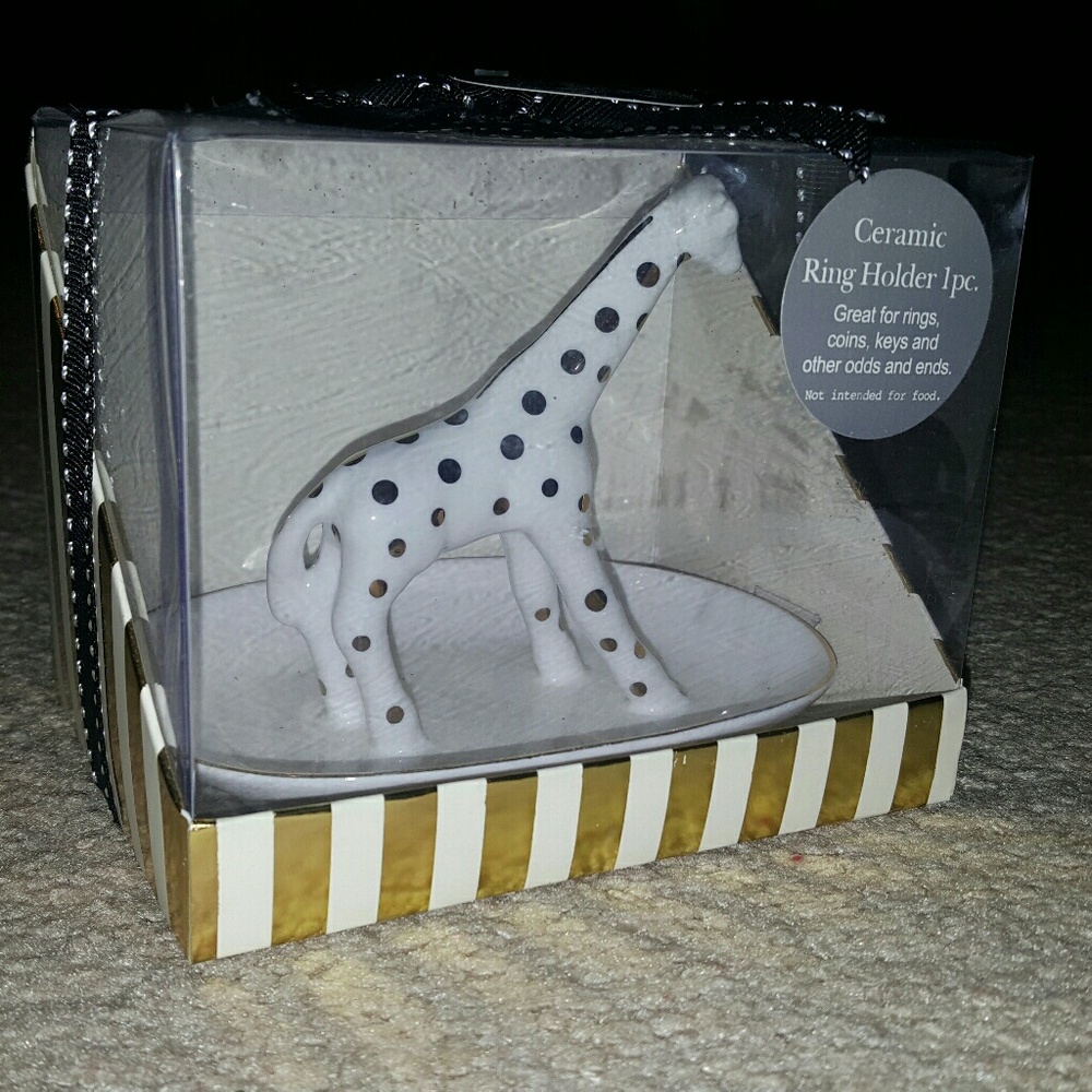 Ceramic ring and jewelry holder