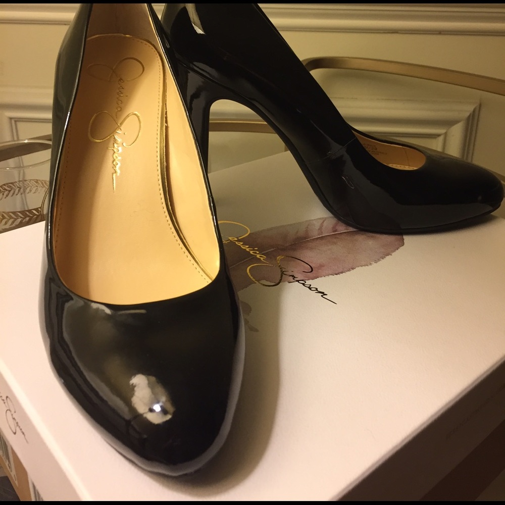 Jessica Simpson Patent Leather Pumps