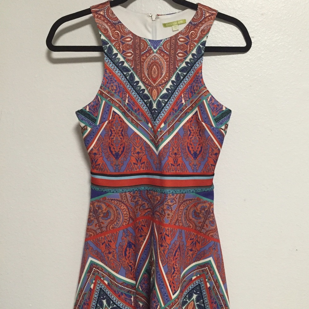 Gianni Bini pattern spring dress