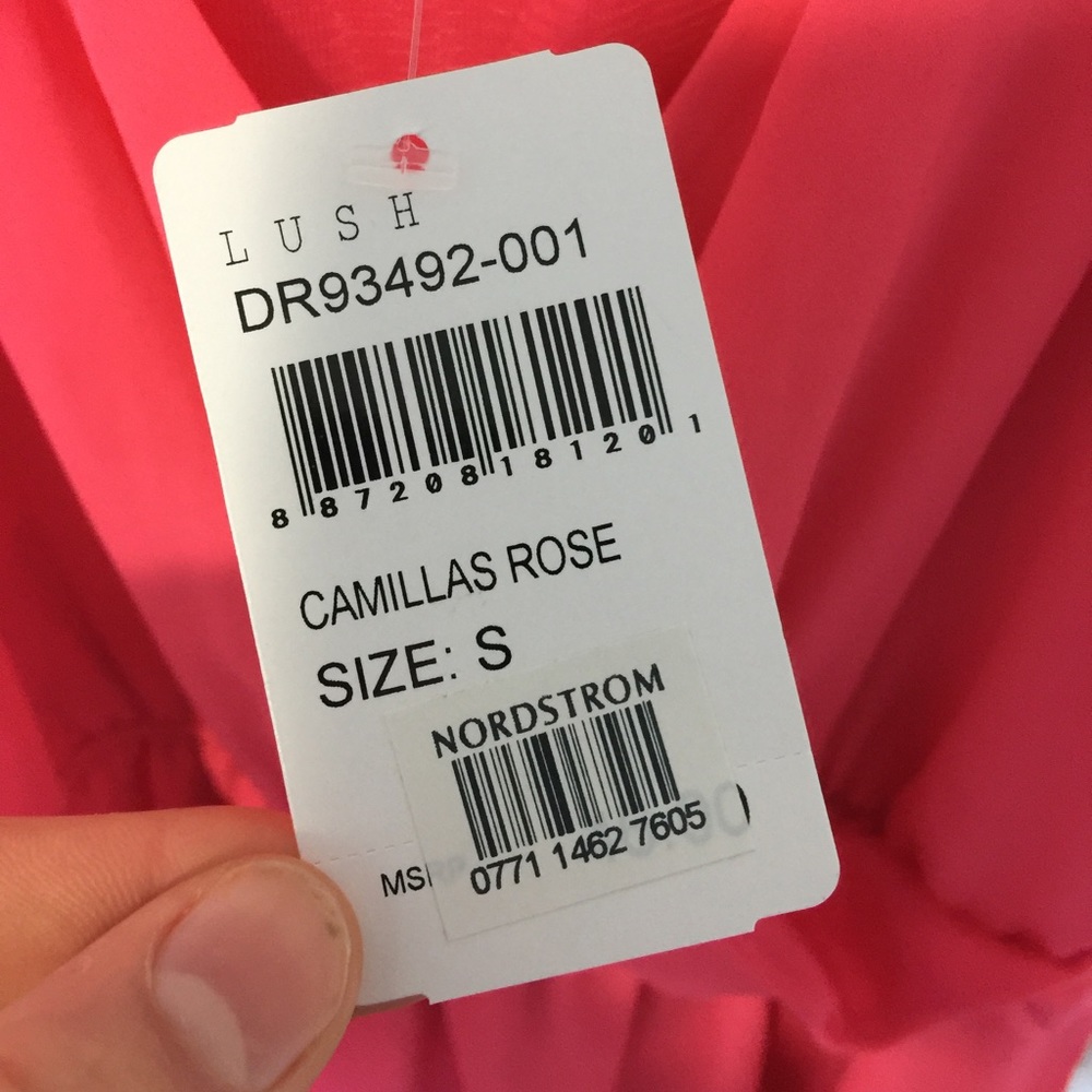 NORDSTROM CAMILLAS ROSE MINI DRESS - Picture 2 of 3