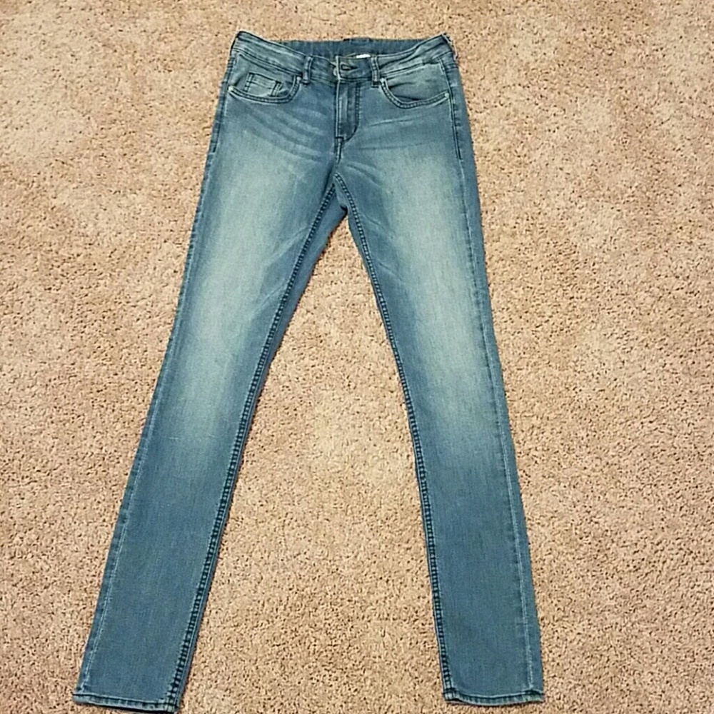 Denim stretchy jeans