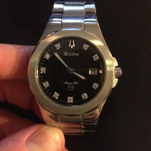 Bulova Men's Watch - Diamonds Accents