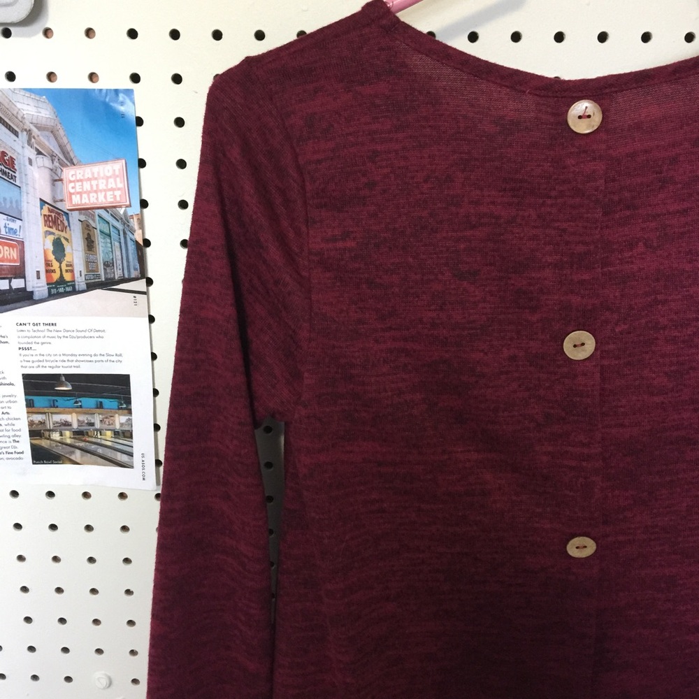fransesca's tunic style top