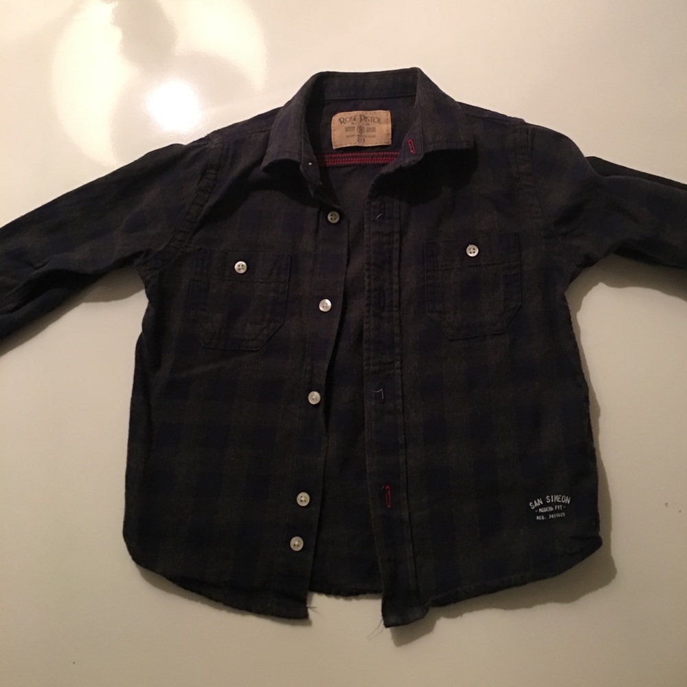 Toddler button up