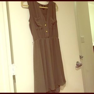 Dark green dress