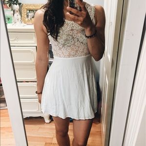 Cute white lace dress