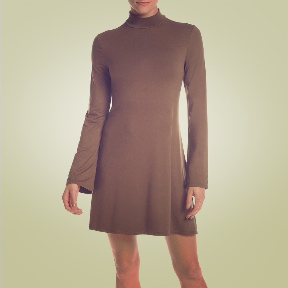 Be Bop Peached Swing Dress