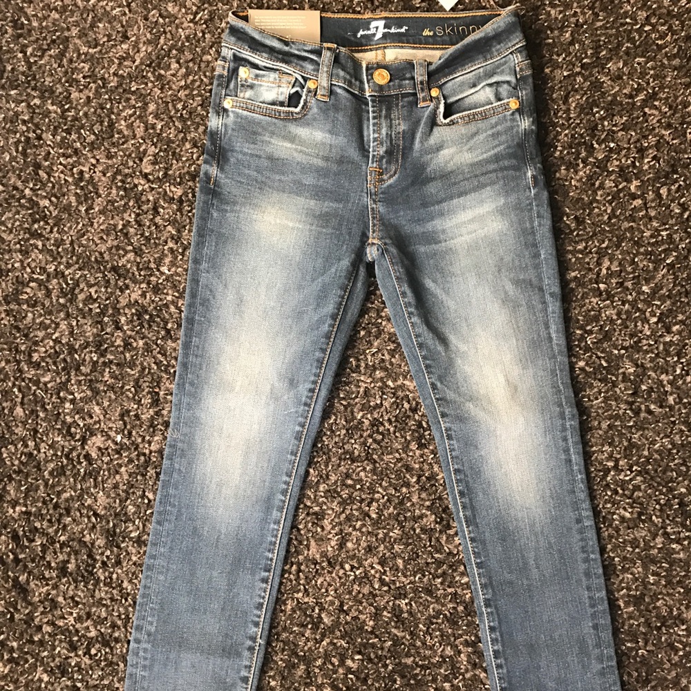 7 for all Mankind Girl skinny jean ✨NWT✨