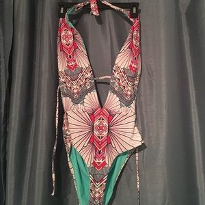 Cheeky gal swim suit suit size M nwt