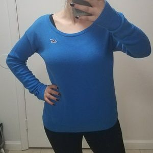 Hollister blue sweater