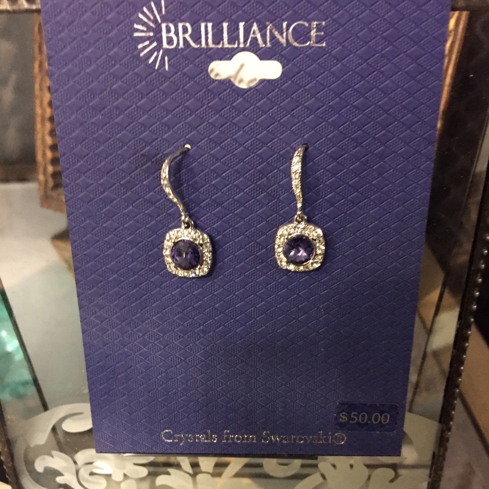 Swarovski crystal earrings