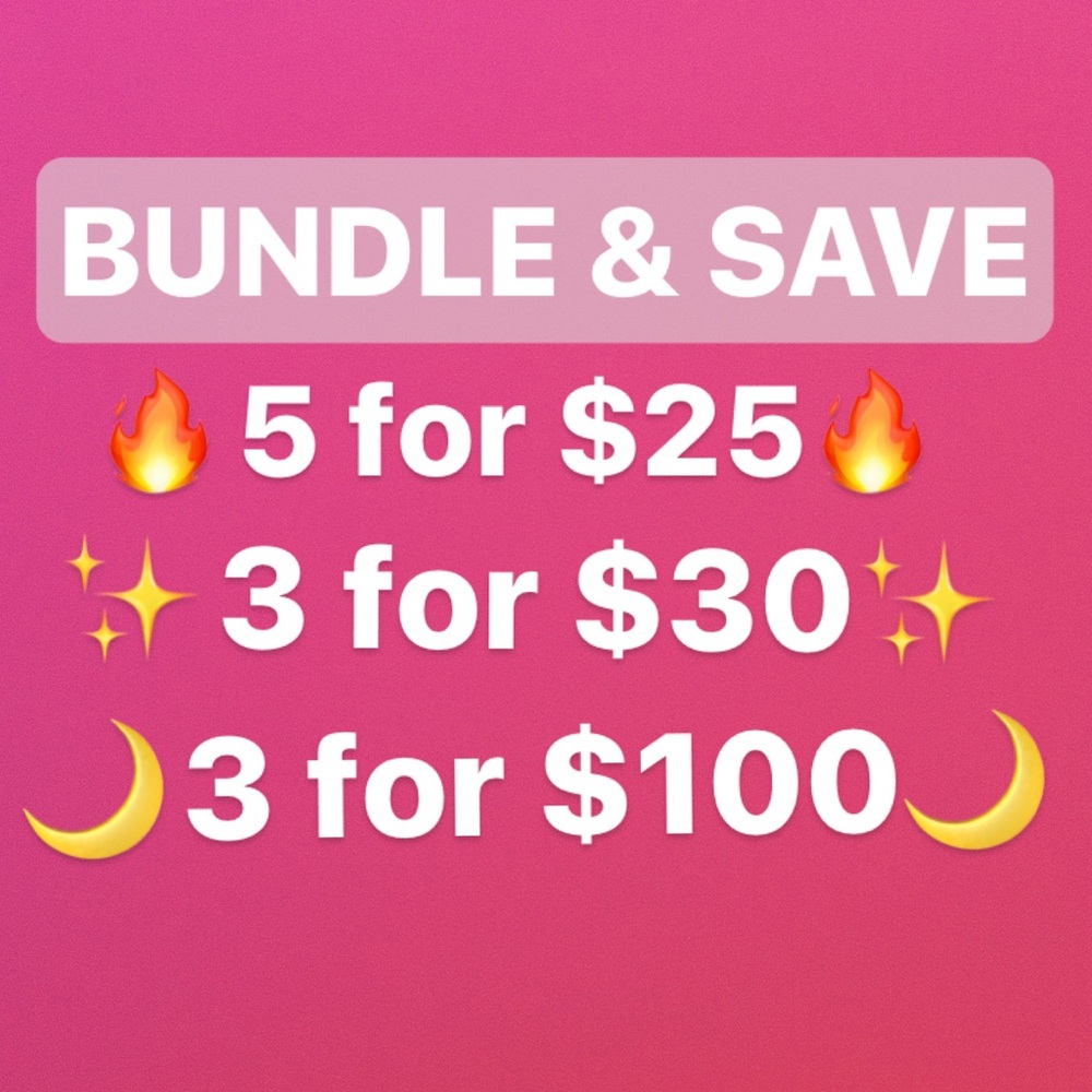 Bundle and save!