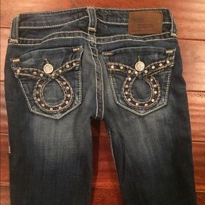 BKE/buckle , Jem stone pockets, liv slim boot cut