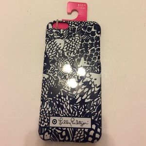 Lilly for target iPhone 6 cover navy fish