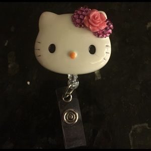 🐱🌸Hello kitty🌸🐱 retractable badge/ID holder