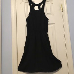 Basic casual black dress