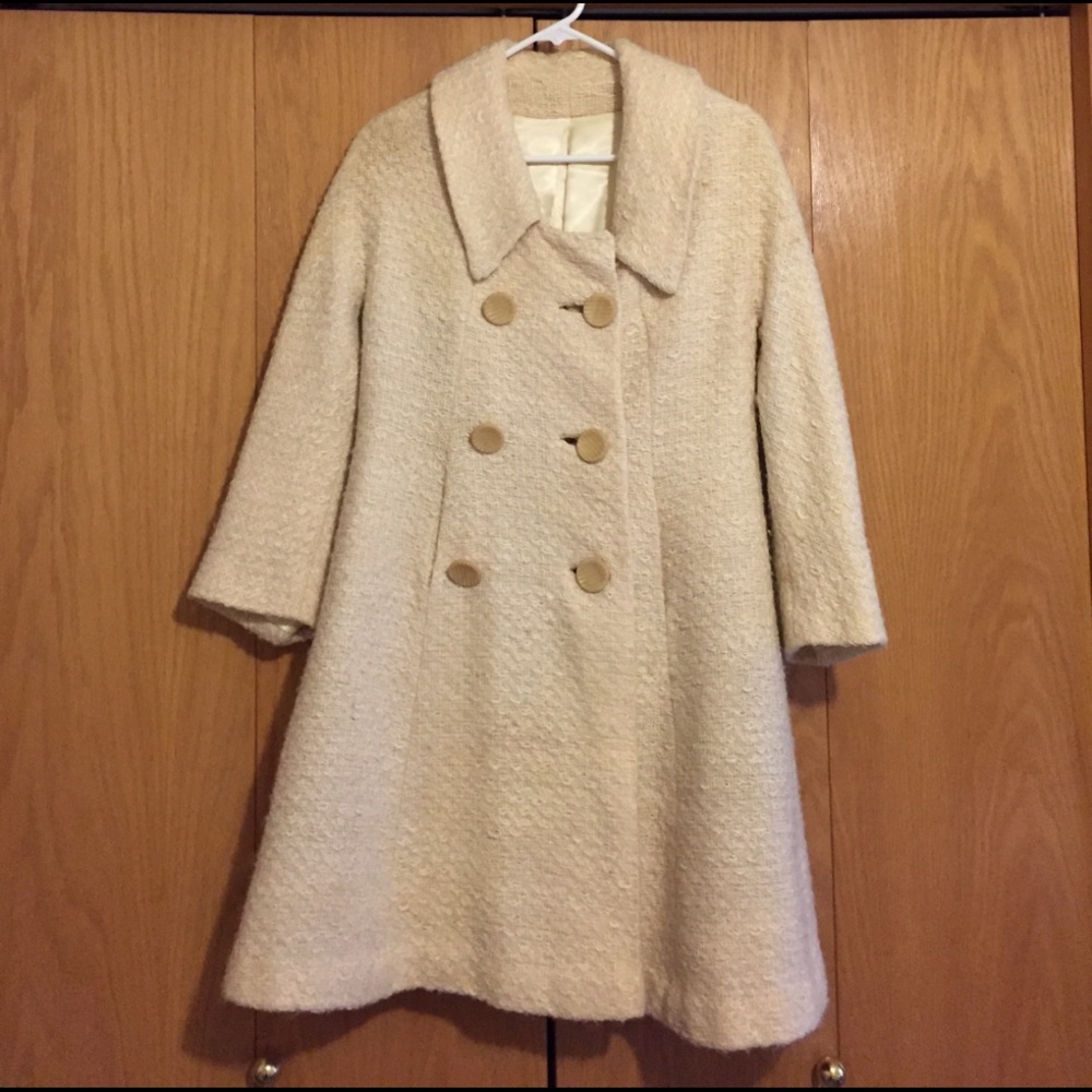 Vintage long peacoat