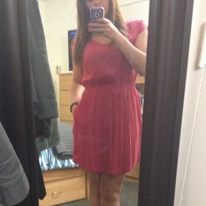Pink dress