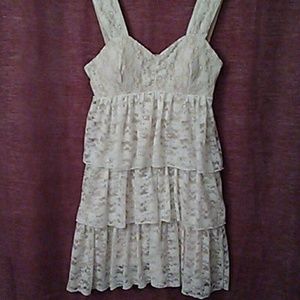 Beautiful White Lace Dress.