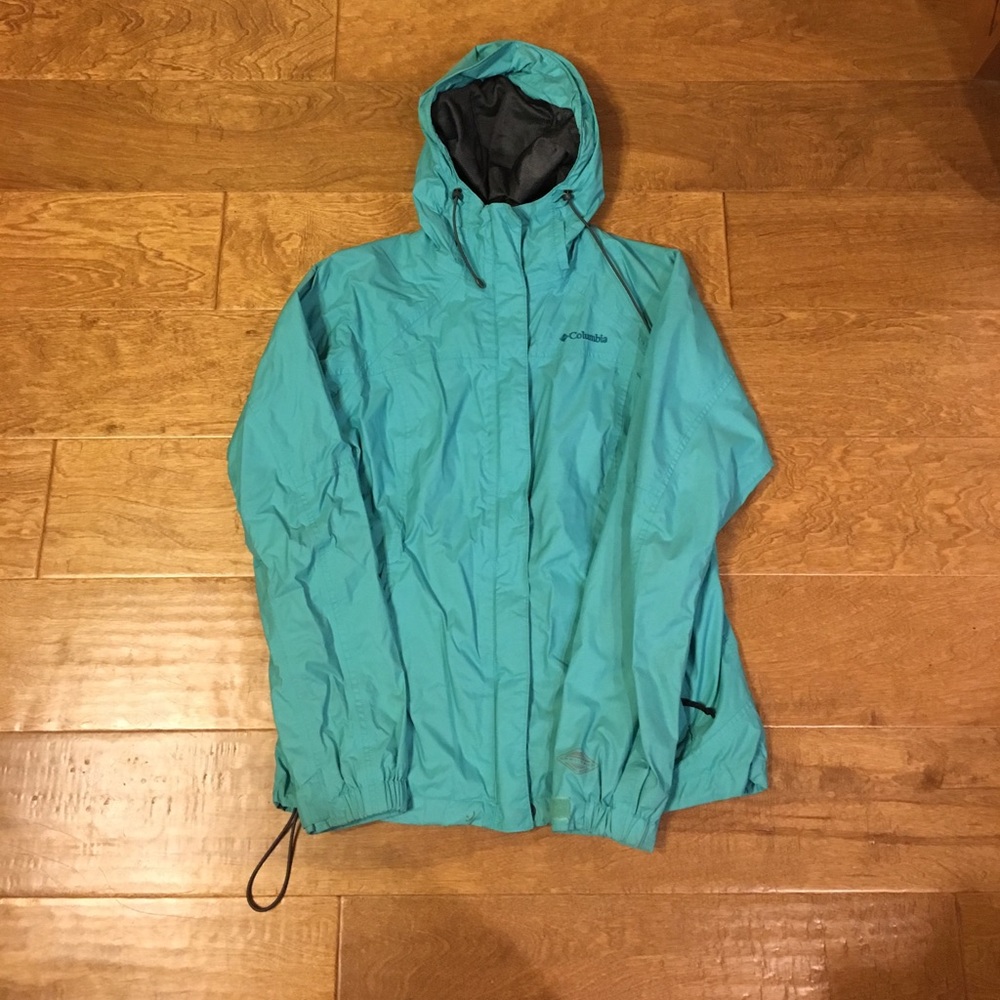 Columbia rain coat!