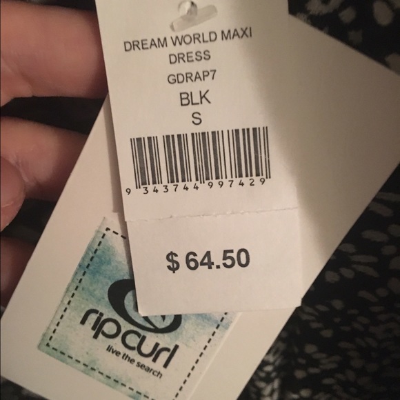 🌞 RIPCURL MAXI DRESS ~*NWT*~🌞 - Picture 4 of 4