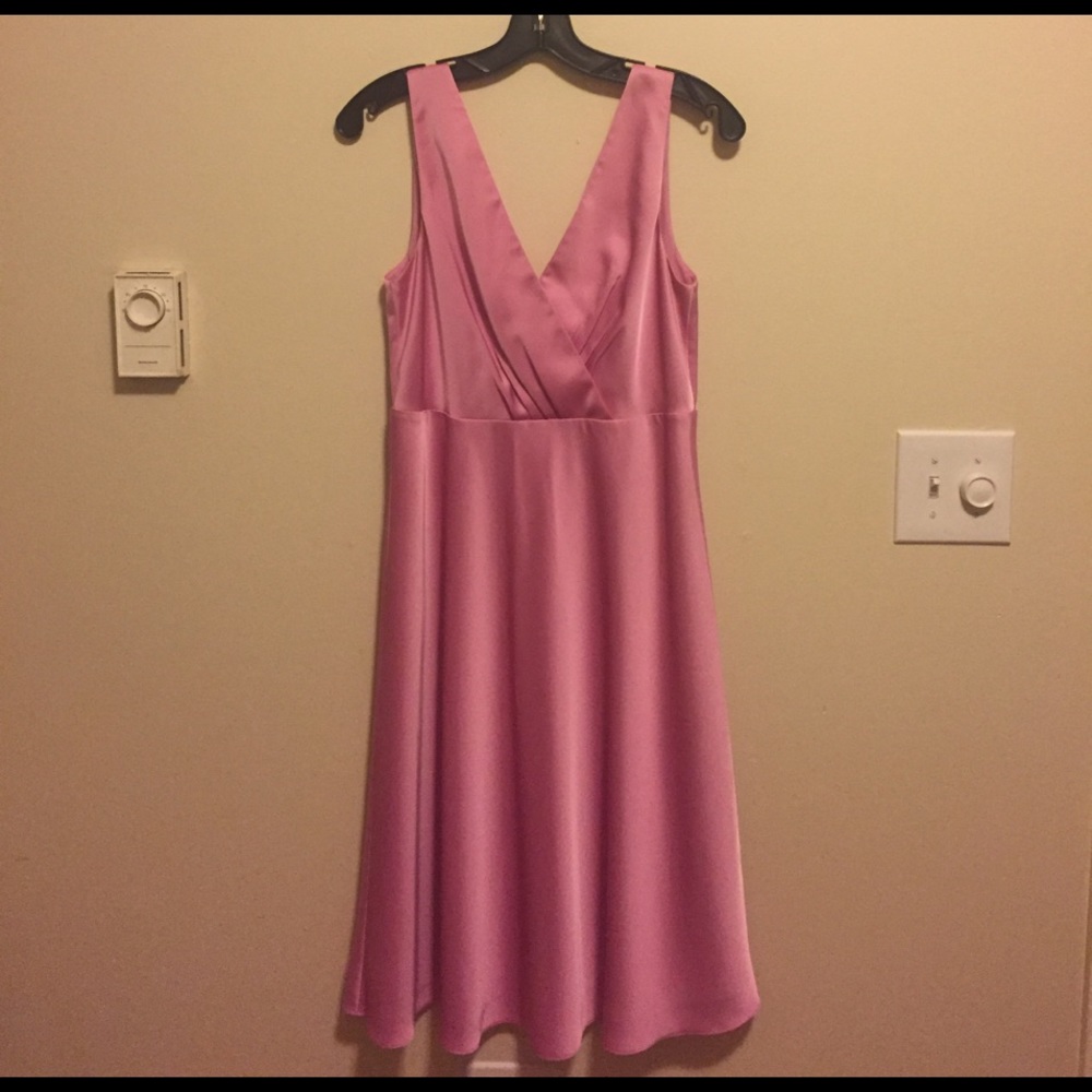 Pink j crew dress size 8