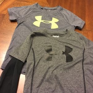 Boys Under Armour shirts