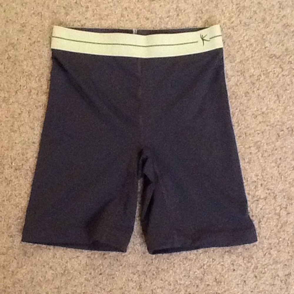 Danskin women's fitted spandex shorts.