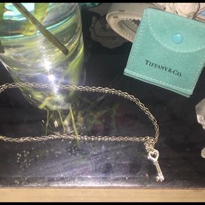 Tiffany & Co heart key necklace