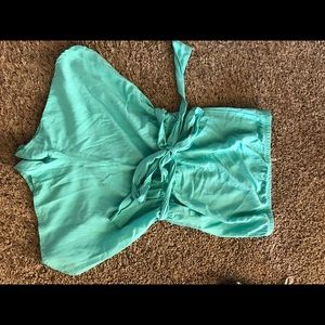 Ocean blue romper